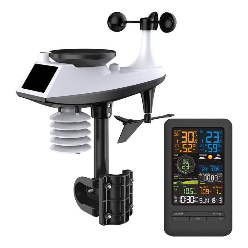Rain Gauge Digital - Tuya Weather Station Alarm Wifi Digital