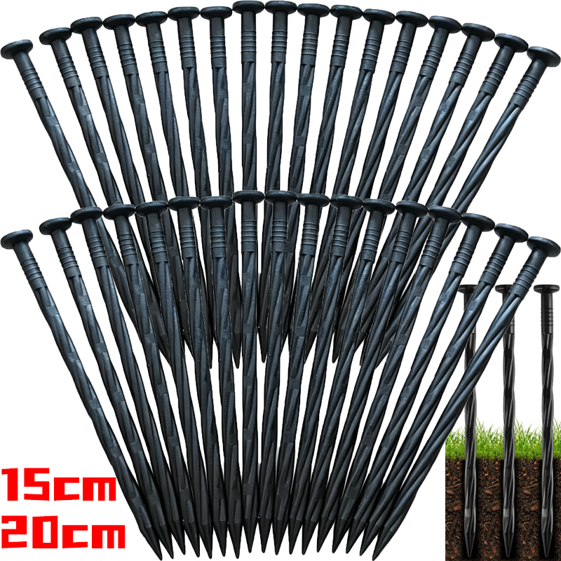 Smart Garden Edging - Plastic Edge Nail Landscape Anchor Fixed