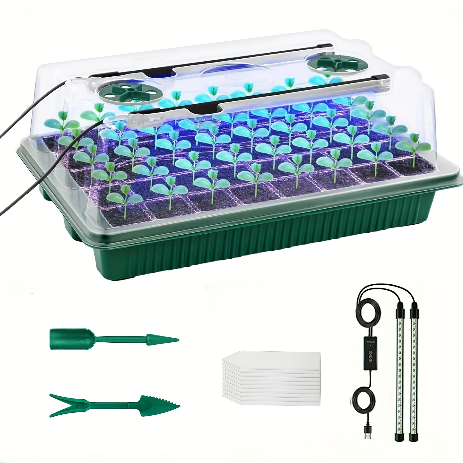 Smart Garden Light - Seed Starter Trays With High Dome