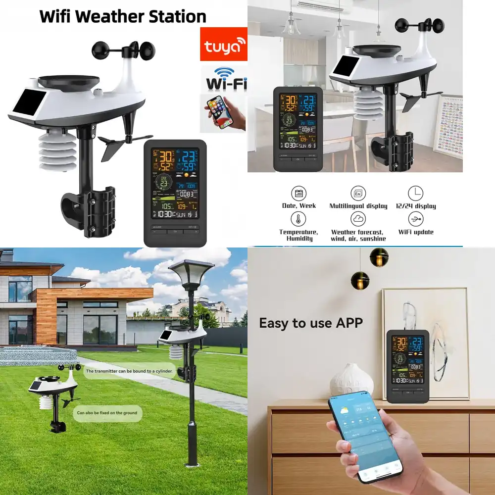 Rain Gauge Digital - WiFi Weather Station for Smart Home