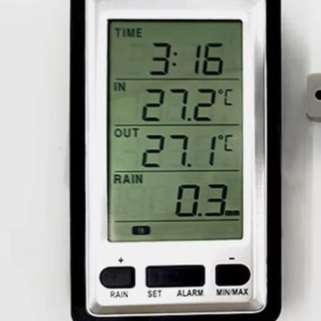 Rain Gauge Digital - Digital Wireless Rain Gauge Weather Station