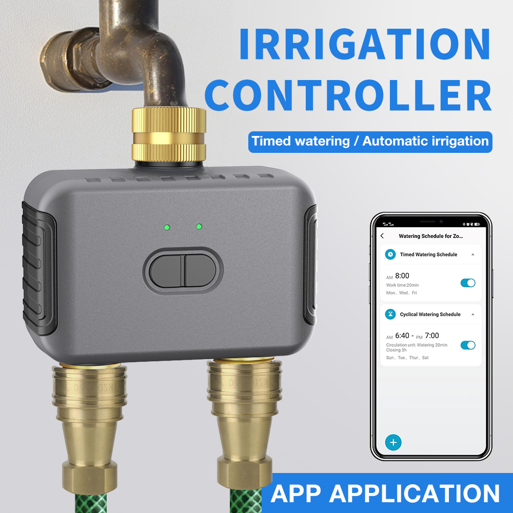 Smart Garden Refill - Tuya 2 Zone Watering Timer Garden