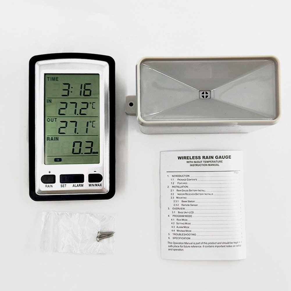 Digital Wireless Rain Gauge We - Rain Gauge Digital review and price
