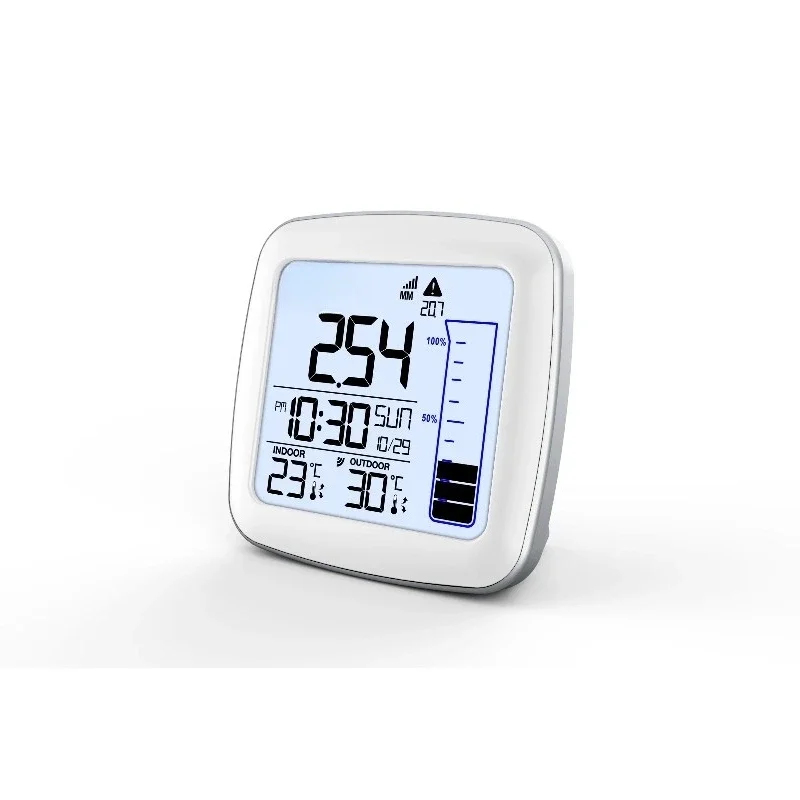 Digital Indoor and Outdoor Tem - Rain Gauge Digital review and price