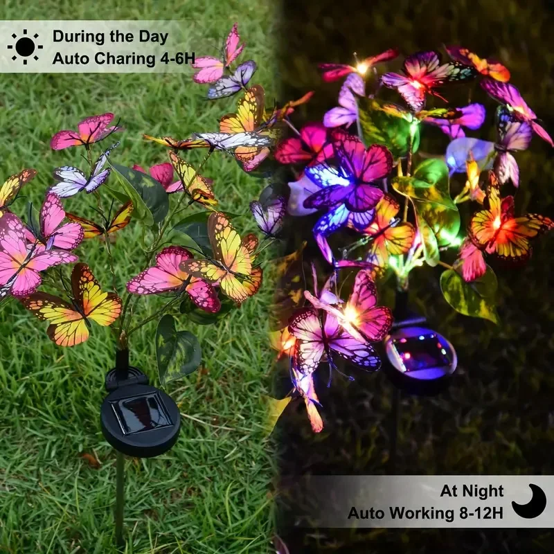 Solar LED Butterfly Garden Lig - Smart Garden Light review and price