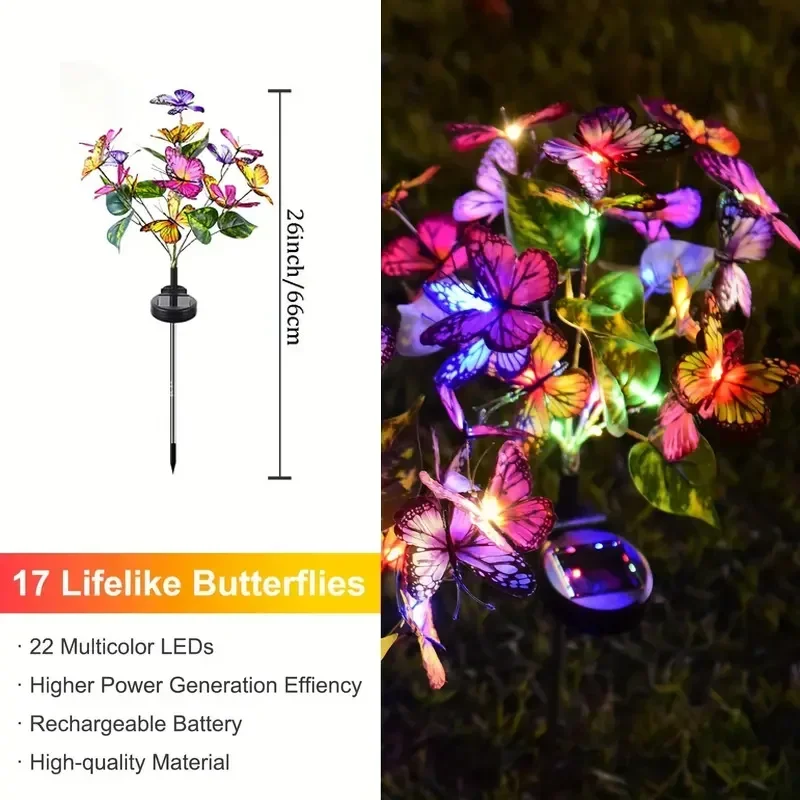 Solar LED Butterfly Garden Lig - Smart Garden Light review and price