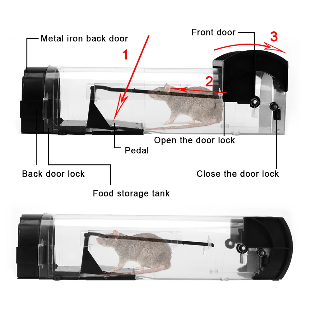 Safe Firm Mousetrap Humane Reu - Smart Garden Technology review and price
