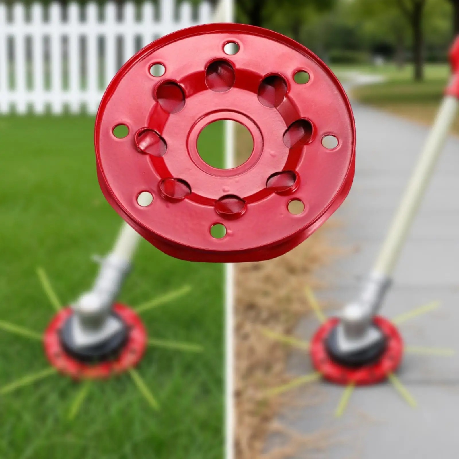 Iron 8 Hole Disc Grass Trimmer - Smart Garden Edging review and price