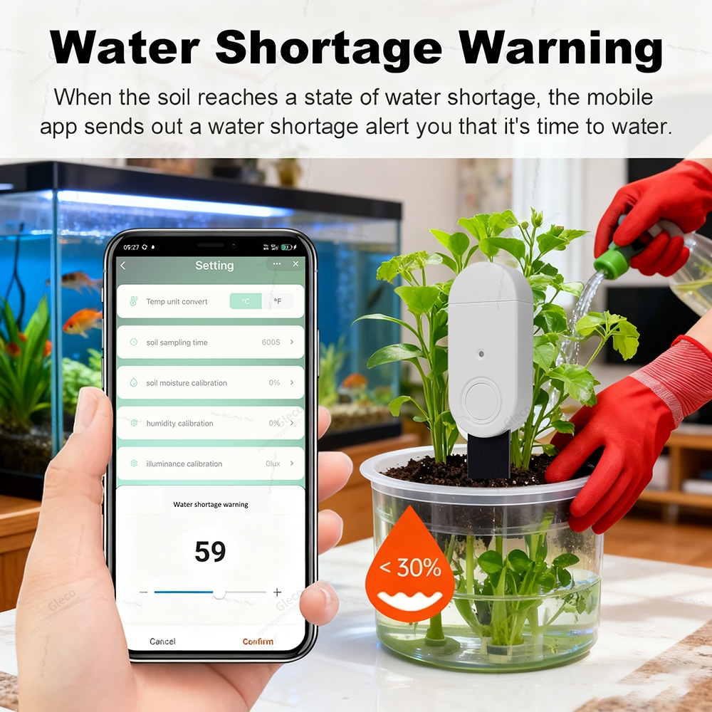 Zigbee Soil Tester Fertility T - Smart Garden Light review and price