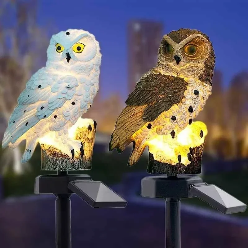 Owl Lights Outdoor Solar Power - Smart Garden Light review and price