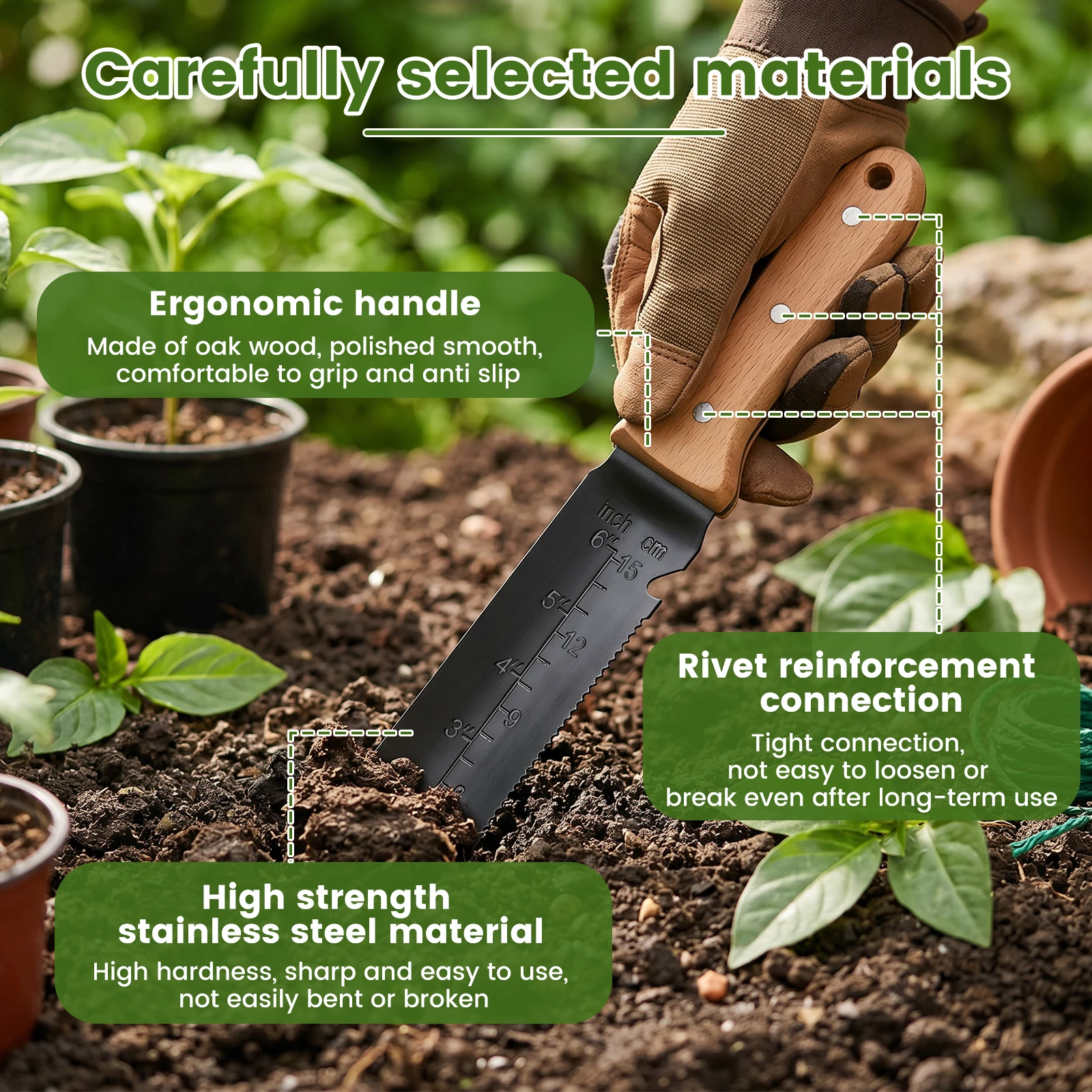 Garden Trowel Stainless Steel  - Smart Garden Edging review and price