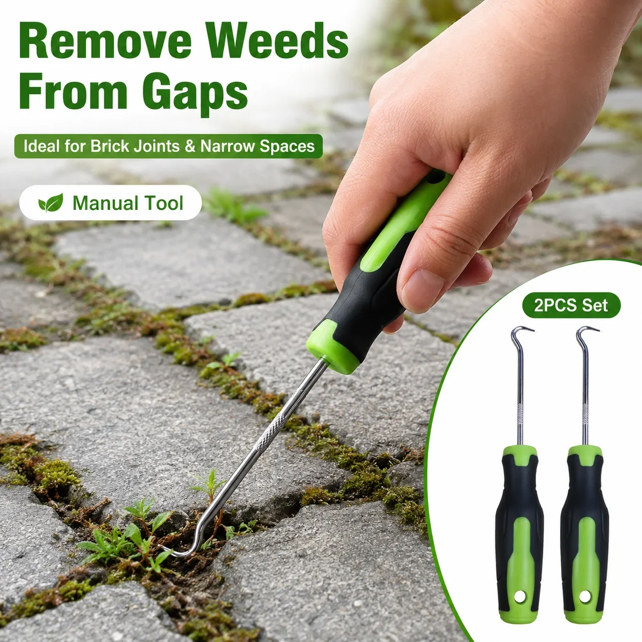2Pcs Manual Weeding Hook Tool  - Smart Garden Edging review and price