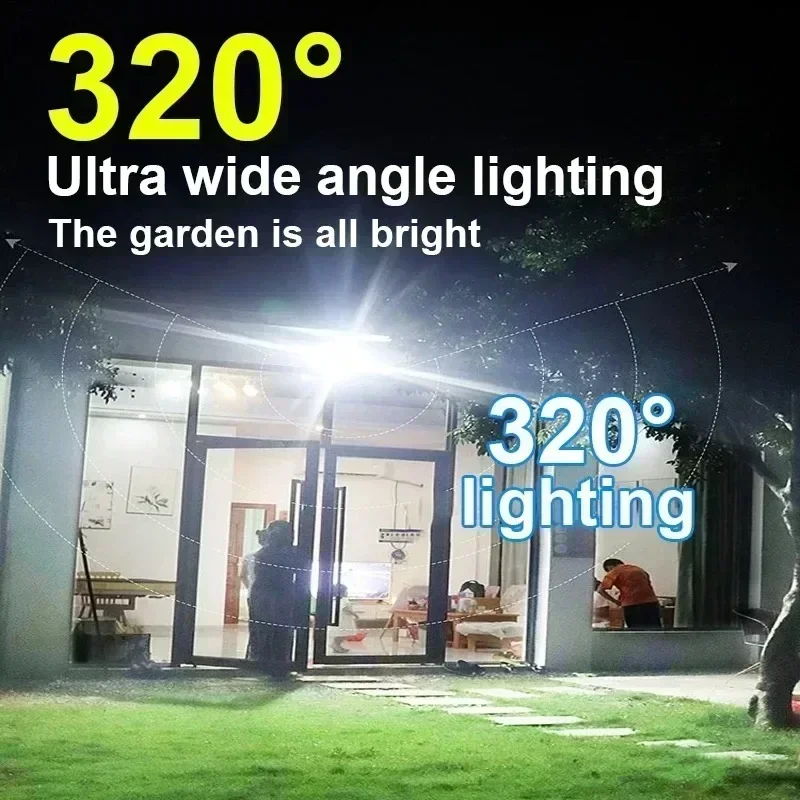 12000LM Powerful Solar Wall La - Smart Garden Light review and price