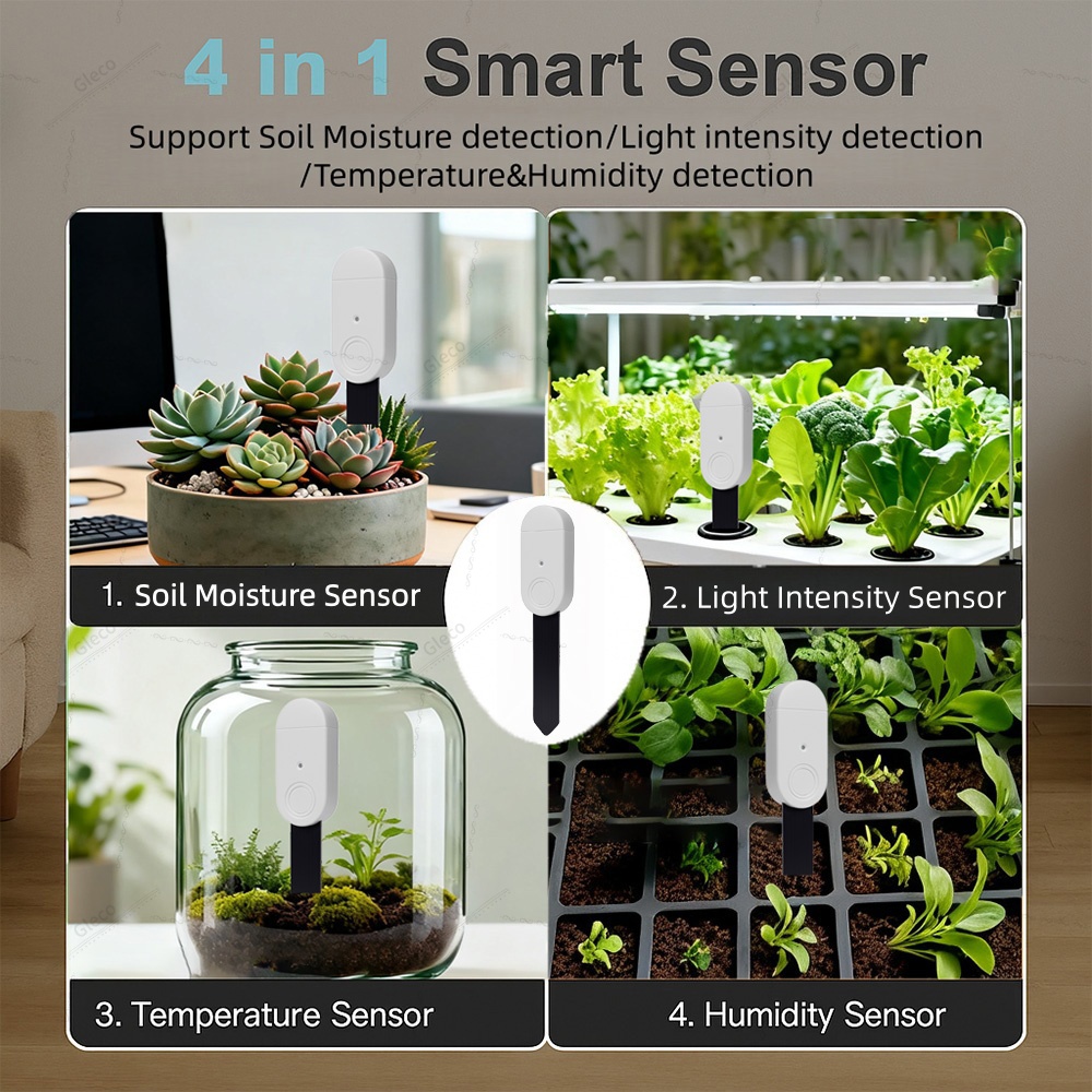 4in1 Zigbee Soil Moisture Temp - Smart Garden Light review and price