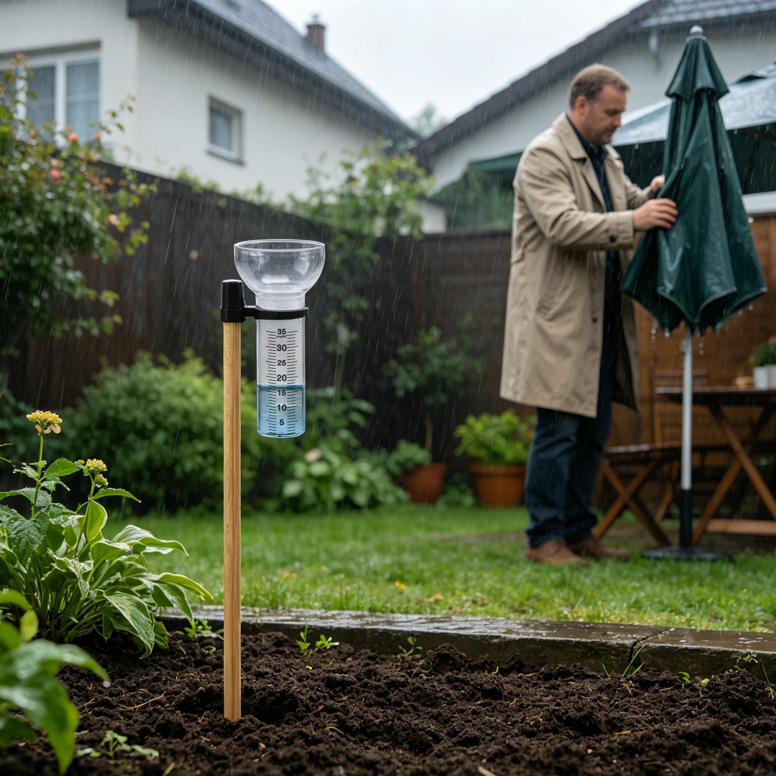 Rain Gauge 2 Pieces Accurate G - Rain Gauge Digital review and price
