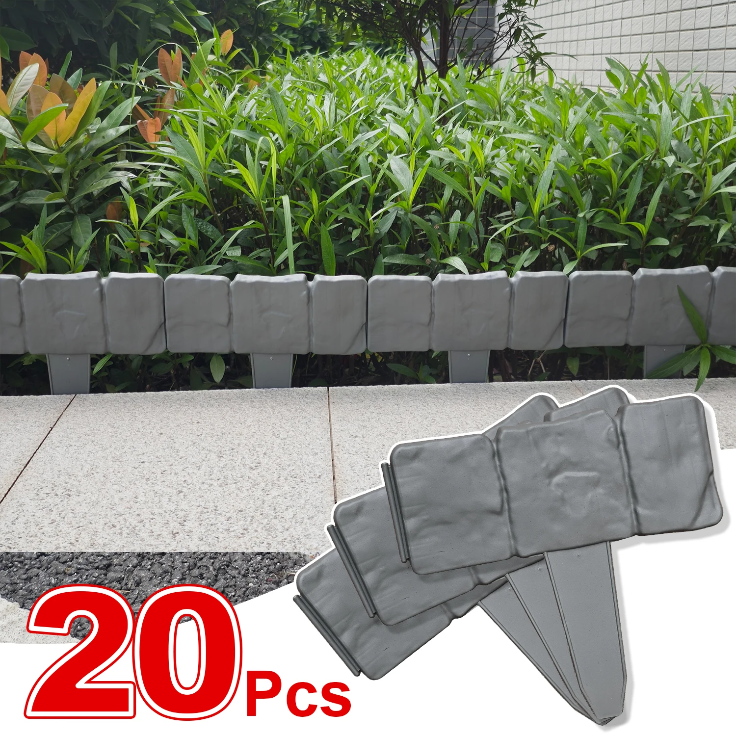 20/10pcs Plastic Garden Edging - Smart Garden Edging review and price