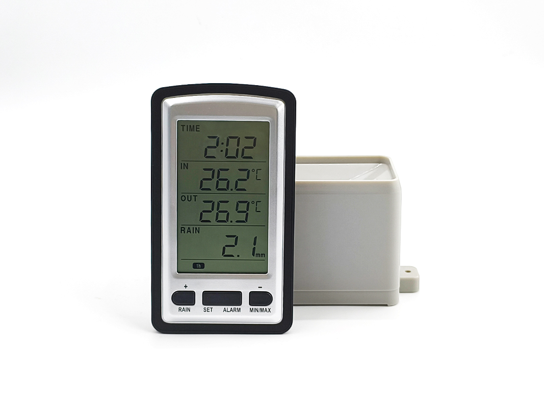 Wireless Rain Meter W/ Thermom - Rain Gauge Digital review and price
