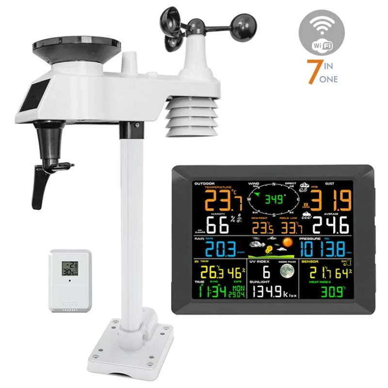 0320 Wireless Weather Station  - Rain Gauge Digital review and price