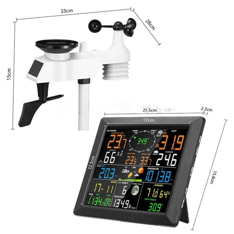 0320 Wireless Weather Station  - Rain Gauge Digital review and price