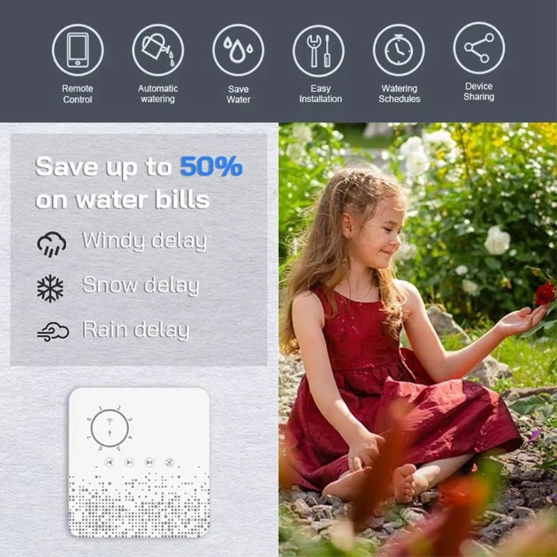 Tuya WiFi Smart Sprinkler Cont - Smart Garden Home review and price