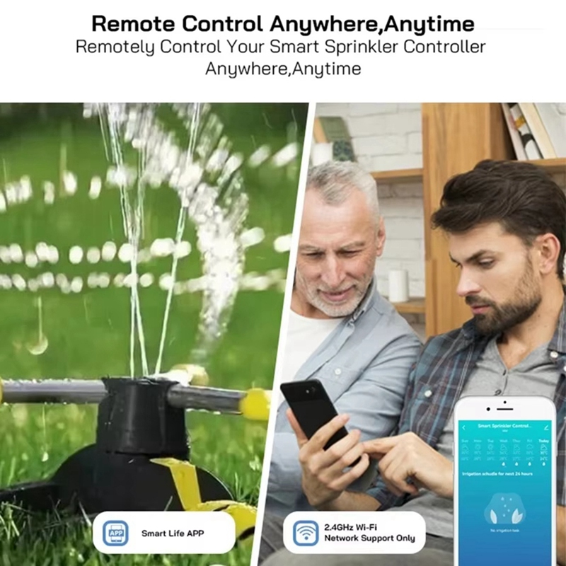 Tuya WiFi Smart Sprinkler Cont - Smart Garden Home review and price