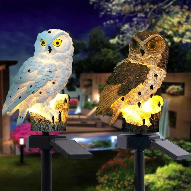 Solar Owl Statue Garden Light  - Smart Garden Light review and price