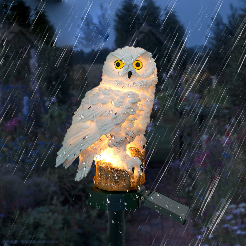 Solar Owl Statue Garden Light  - Smart Garden Light review and price