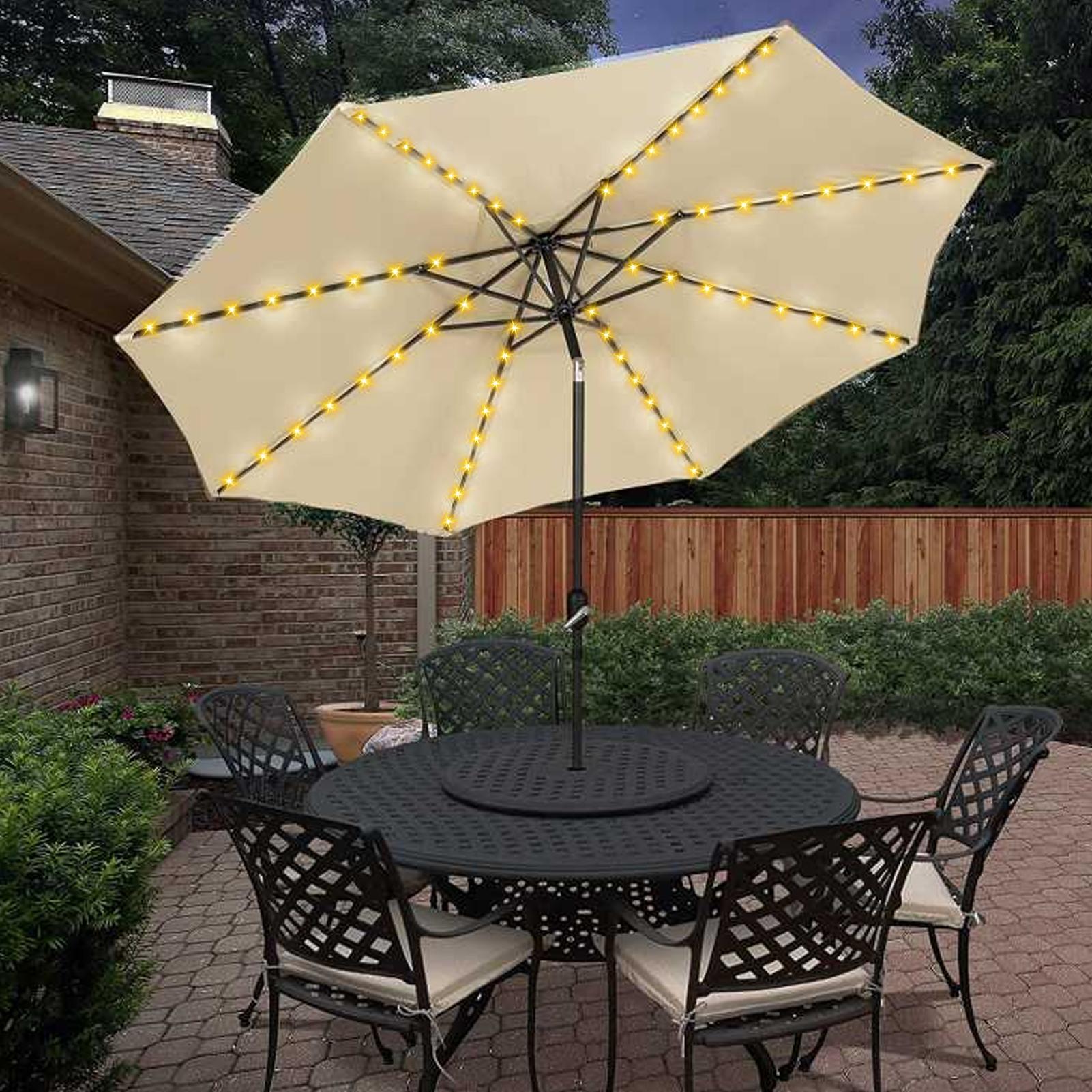 Solar Umbrella String Light 10 - Smart Garden Light review and price