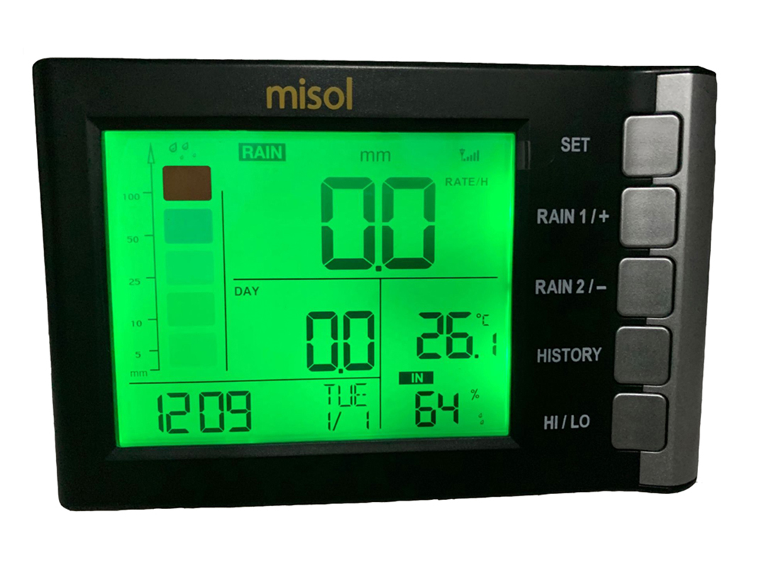 Misol Temperature Humidity Mea - Rain Gauge Digital review and price