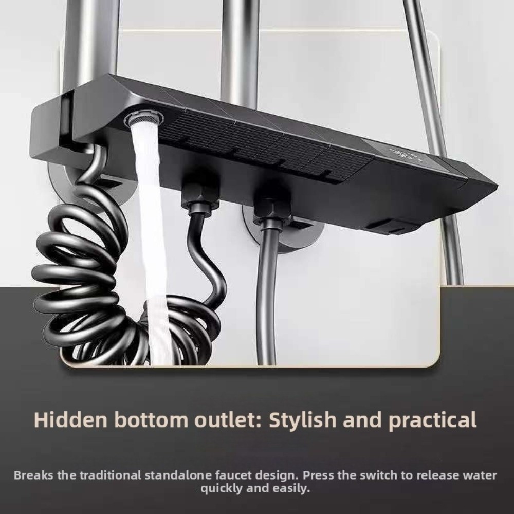 Grey Shower System High Pressu - Rain Gauge Digital review and price