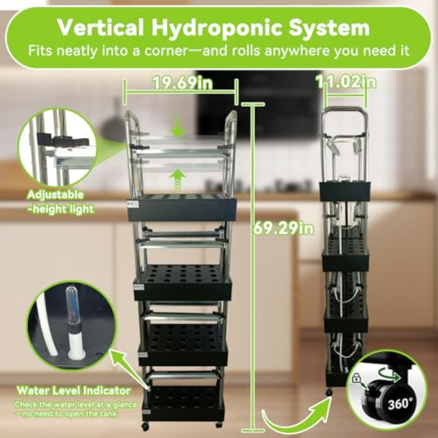 Indoor hydroponics growing sys - Smart Garden Light review and price