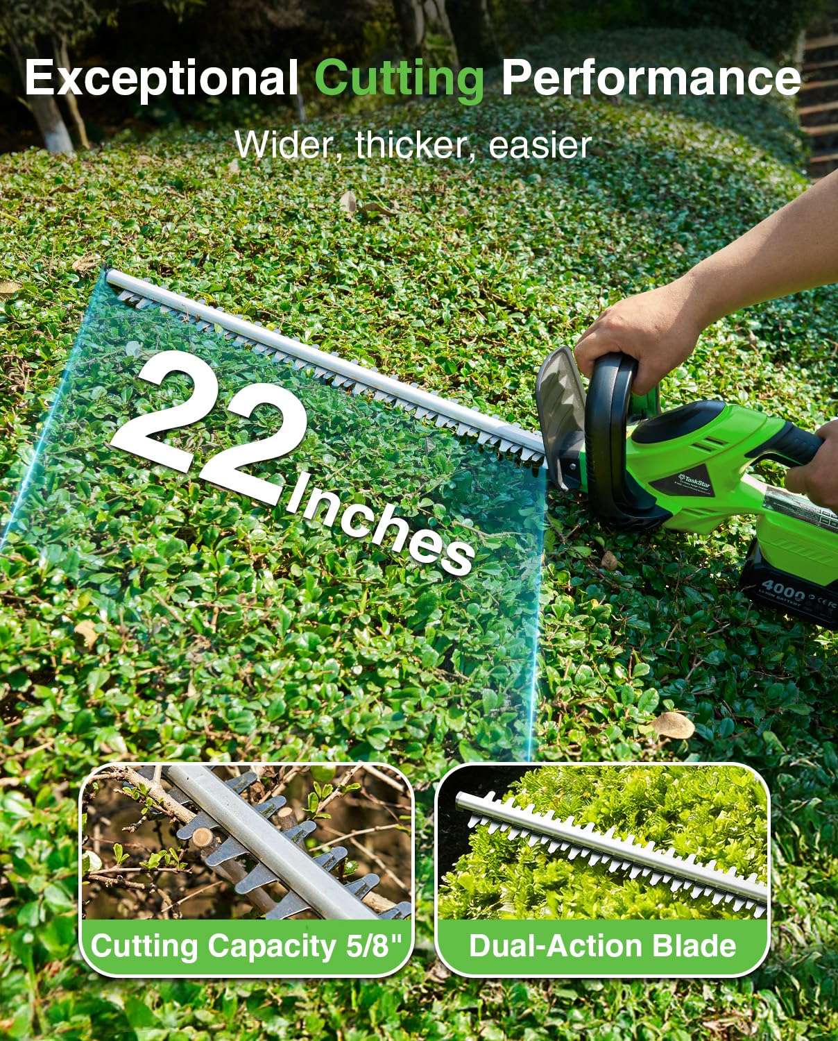 TaskStar Cordless Hedge Trimme - Smart Garden Edging review and price