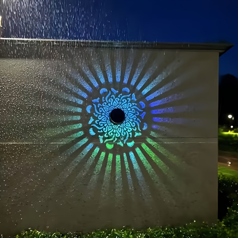 Solar LED Wall Light Mandala P - Smart Garden Light review and price