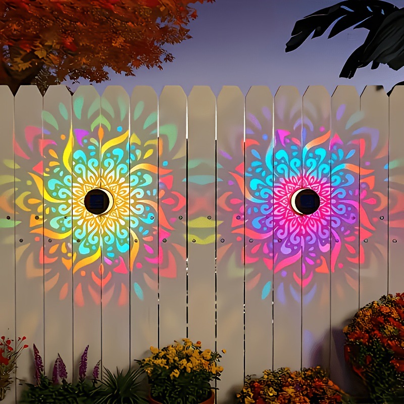 Solar LED Wall Light Mandala P - Smart Garden Light review and price